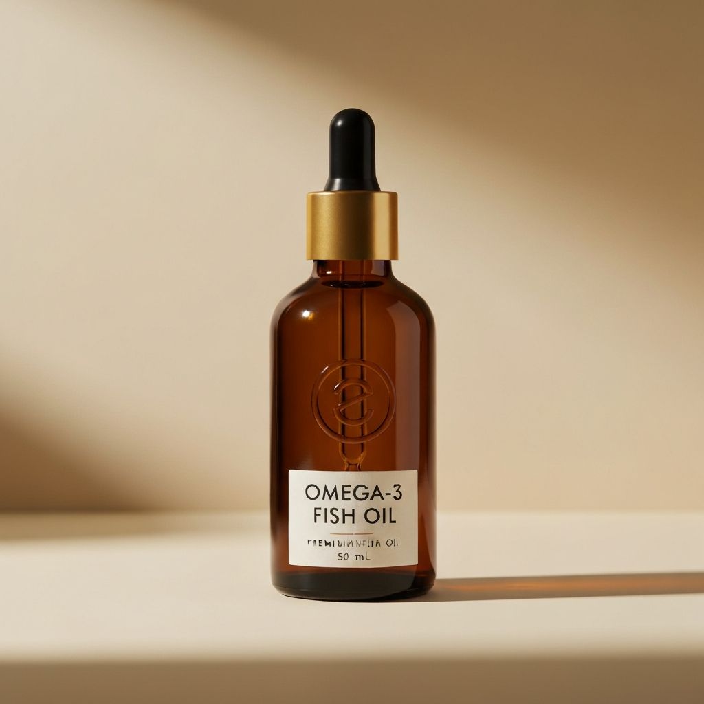 Omega-3 Fischöl Flasche